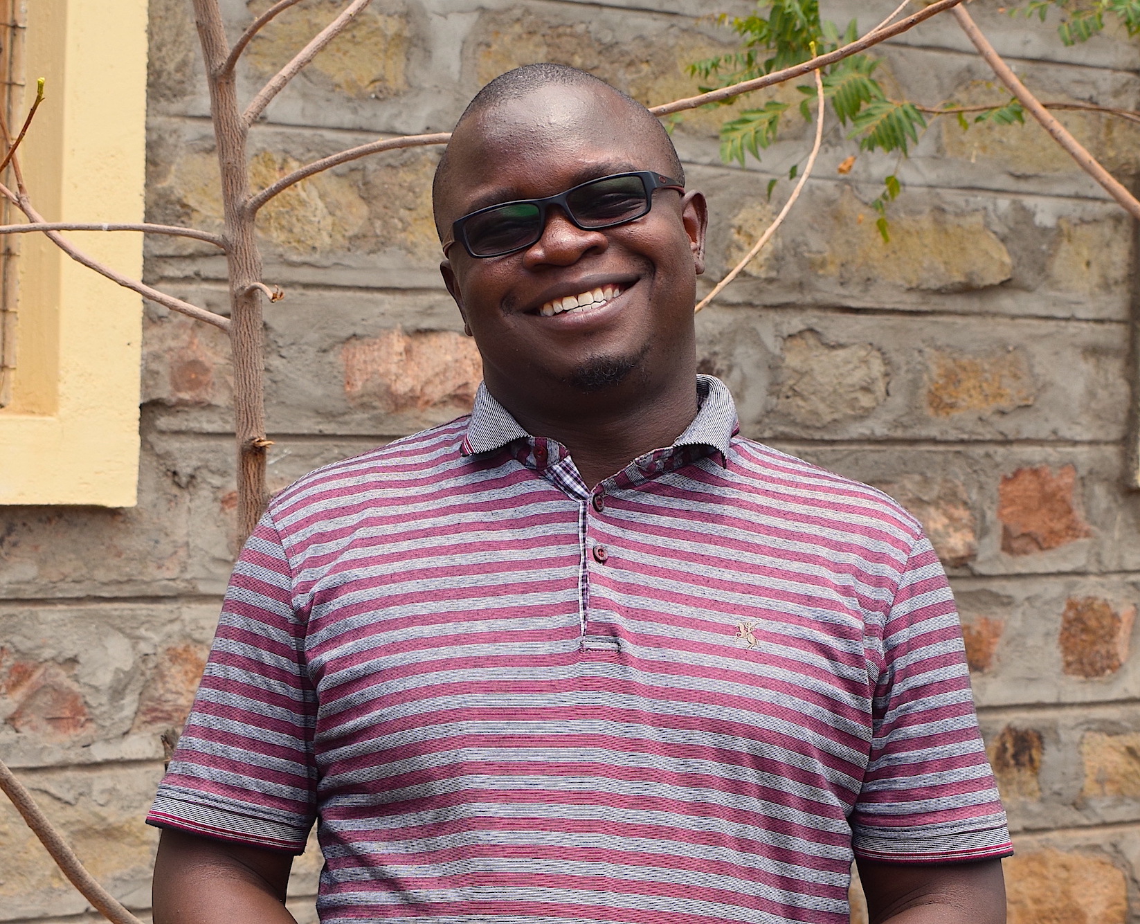 Anthony Oyugi, Manager of the Kalobeyei Integrated Drought Response and Management (KDREAM) Project in World Vision Kenya. ©World Vision Photo/Sarah Ooko.