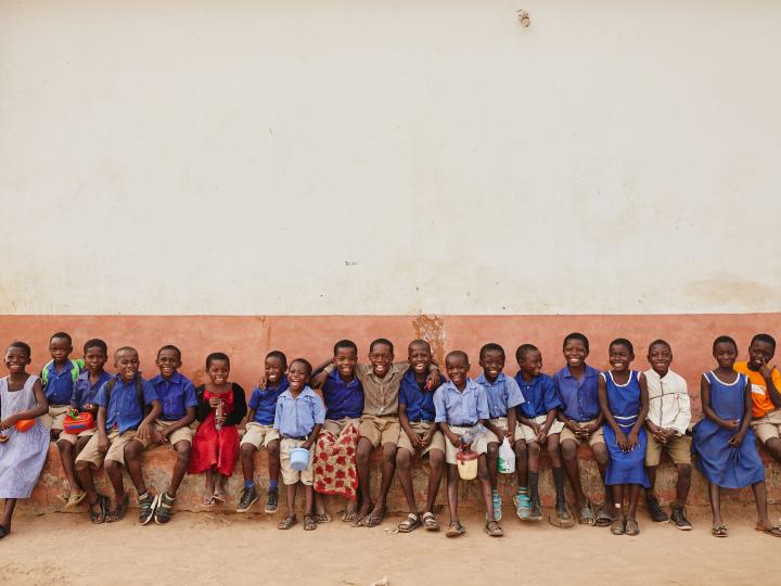 Children at school