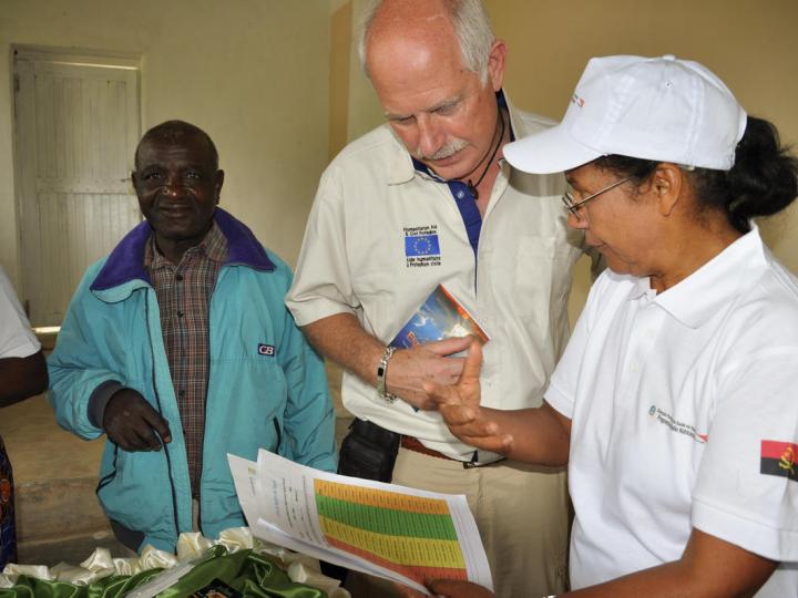 World Vision working with partners