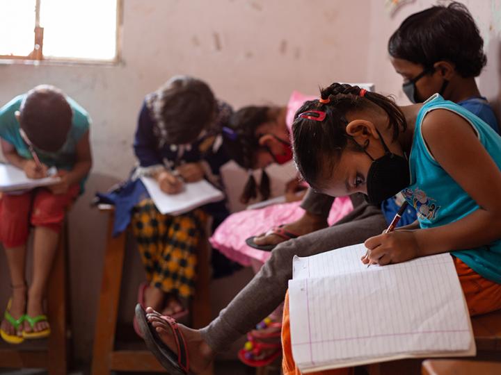 children in school