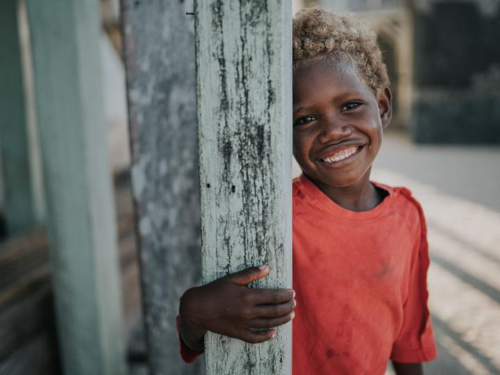 Boy from Solomon Islands