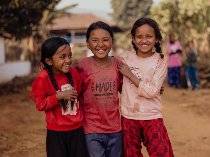 Sponsored children in Udayapur