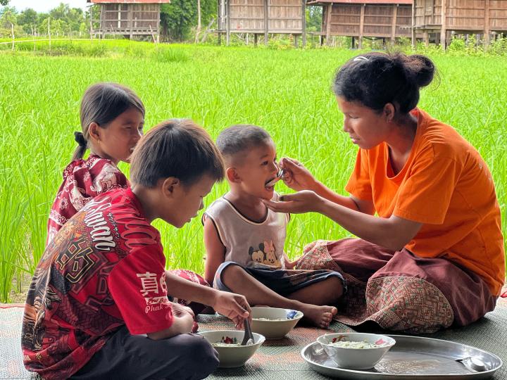 Nutrition Food Security Project in Soukhouma district, Champasack Province.