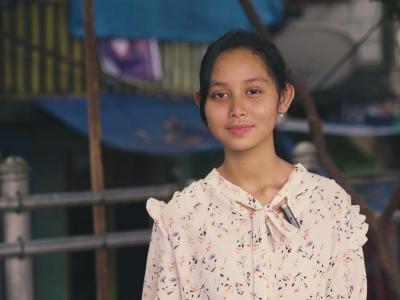 Indah is helping improve Disaster Management Services in her community.