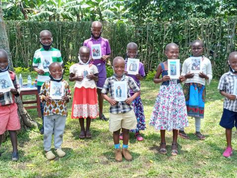 World Vision Uganda chosen event empowering children to choose their sponsors life-changing opportunity through sponsorship. For every one sponsored children, four more benefit.