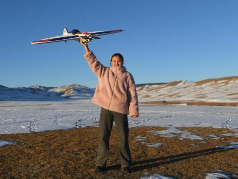 Nomin, a 16-year-old girl from rural Mongolia, is living proof that sponsoring a girl can open up a world of possibilities. 