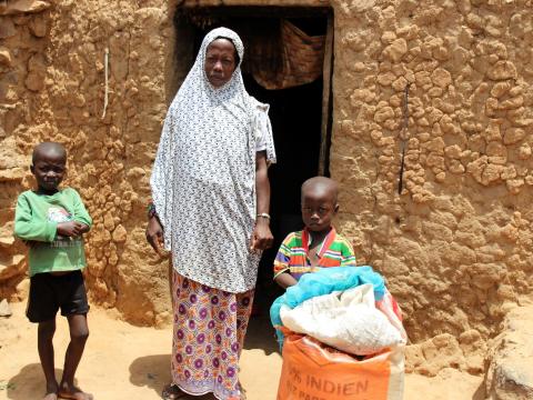 "When we arrived, we introduced ourselves to the village chief and explained our situation. He agreed to help us and asked the villagers to welcome us as brothers and sisters," she revealed.
