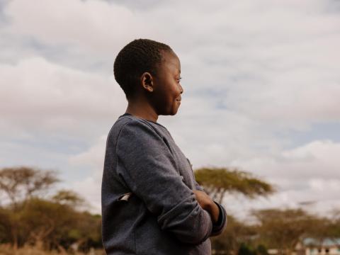 Ruth standing profile