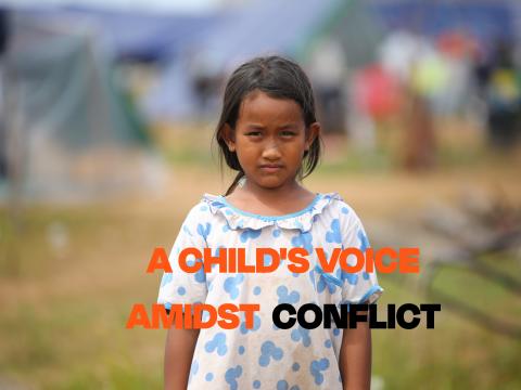 A CHILD'S VOICE AMIDST CONFLICT