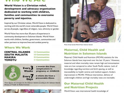 MCHN Factsheet cover MCHN Factsheet cover